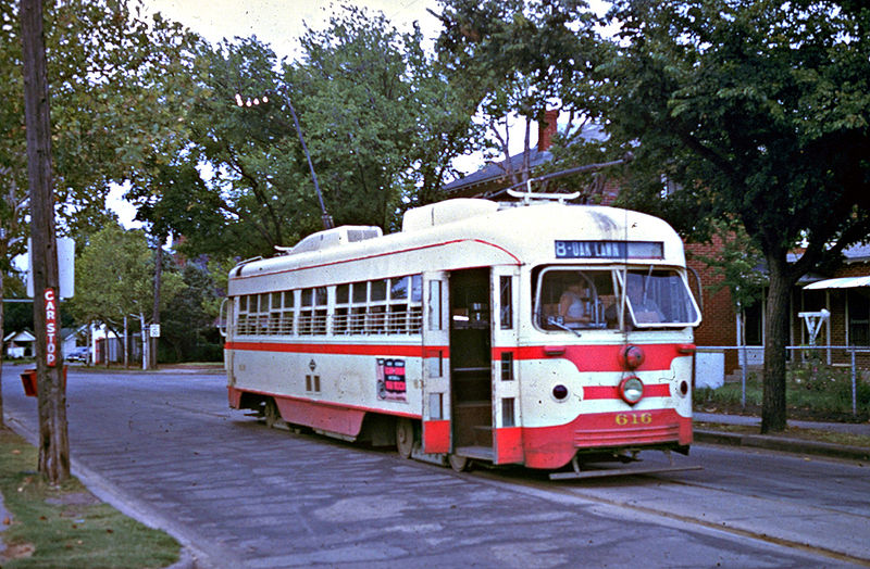 Dallas PCC streetcar