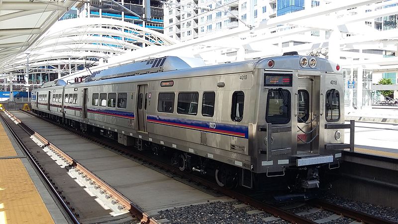 Denver commuter rail photo