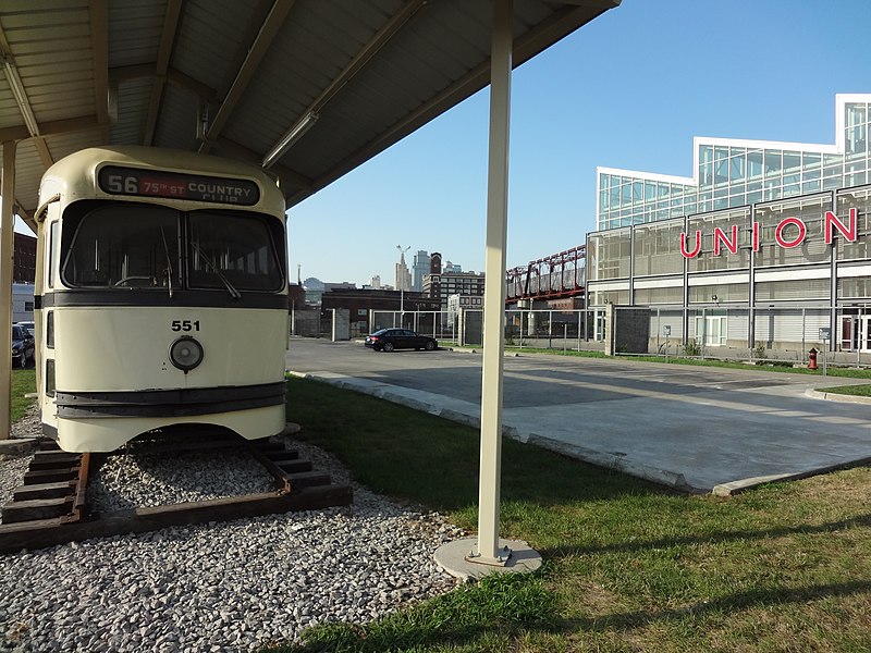 Kansas City old streetcar photo