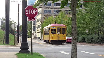 Heritage streetcars in Little Rock video