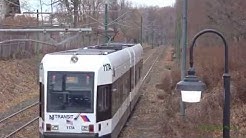 Newark LRT subway video