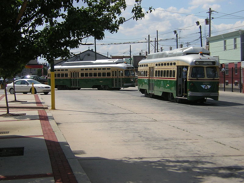 Philadelphia streetcar photo