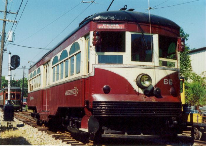 Philadelphia Red Arrow train