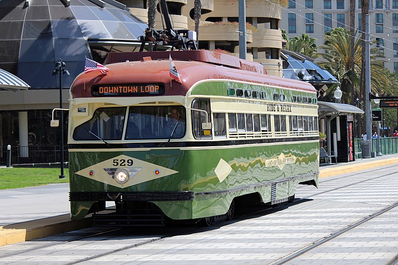 San Diego heritage streetcar
