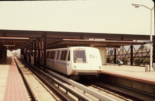 San Francisco BART train