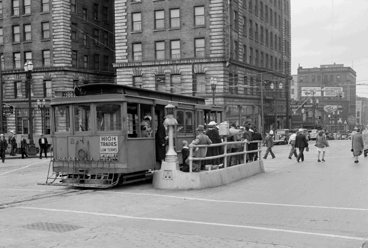 Seattle cable car photo