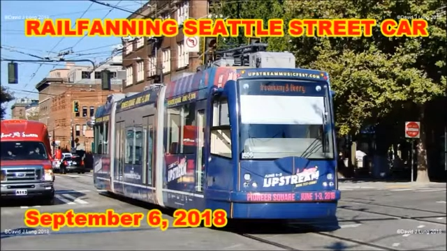 Seattle streetcar video